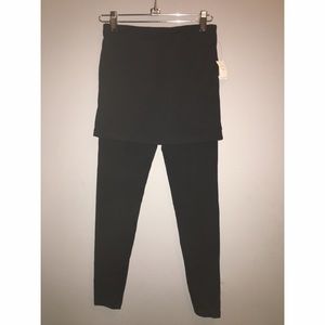 Black Skirt w/Leggings NWT